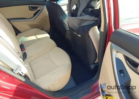 2013 Hyundai Elantra Gls из США, поврежденный, VIN 5NPDH4AEXDH431630